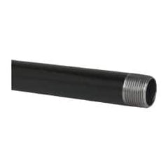 B&K Mueller - Schedule 40, 1" Diam x 60" Long Steel Black Pipe Nipple - Threaded - Americas Industrial Supply