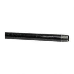 B&K Mueller - Schedule 40, 1/2" Diam x 72" Long Steel Black Pipe Nipple - Threaded - Americas Industrial Supply