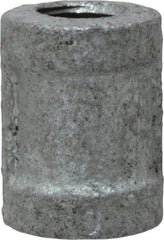 B&K Mueller - Class 150, 1/8" Galvanized Pipe Coupling (Right Hand) - Threaded, Malleable Iron - Americas Industrial Supply