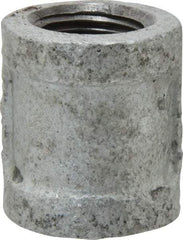 B&K Mueller - Class 150, 3/8" Galvanized Pipe Coupling (Right Hand) - Threaded, Malleable Iron - Americas Industrial Supply