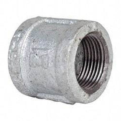 B&K Mueller - Class 150, 1" Galvanized Pipe Coupling (Right Hand) - Threaded, Malleable Iron - Americas Industrial Supply