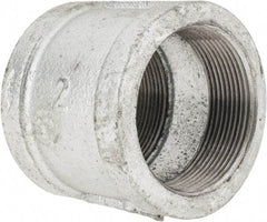 B&K Mueller - Class 150, 2" Galvanized Pipe Coupling (Right Hand) - Threaded, Malleable Iron - Americas Industrial Supply