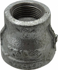 B&K Mueller - Class 150, 1 x 3/4" Galvanized Pipe Reducing Coupling - Threaded, Malleable Iron - Americas Industrial Supply