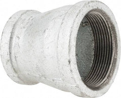 B&K Mueller - Class 150, 2 x 1-1/2" Galvanized Pipe Reducing Coupling - Threaded, Malleable Iron - Americas Industrial Supply