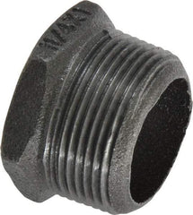 B&K Mueller - Size 1-1/4 x 1", Class 150, Malleable Iron Black Pipe Hex Bushing - 150 psi, Threaded End Connection - Americas Industrial Supply