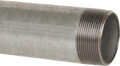 B&K Mueller - Schedule 40, 2 x 24" Galvanized Pipe Nipple - Threaded Steel - Americas Industrial Supply