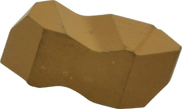 Kennametal - NJP3020 Grade KC850, External UNJ Threading Insert - 8 TPI Ext Pitch, Right Hand Insert, TiC/TiCN/TiN Finish, Carbide - Americas Industrial Supply