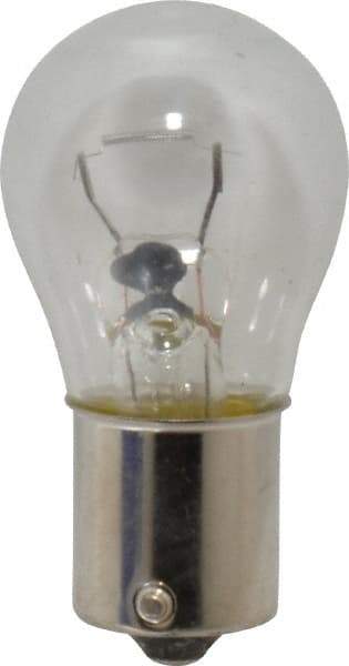 Value Collection - 12 Volt, Heavy Duty Stop & Flasher Automotive Miniature Lamp - 28.8 Watt, Clear - Americas Industrial Supply