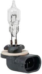 Value Collection - 12 Volt, Halogen Auxiliary Automotive Miniature Lamp - 49.92 Watt, Clear - Americas Industrial Supply