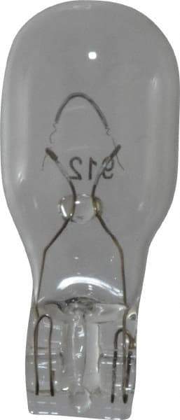 Value Collection - 12 Volt, High Mount Stop Automotive Miniature Lamp - 12.8 Watt, Clear - Americas Industrial Supply