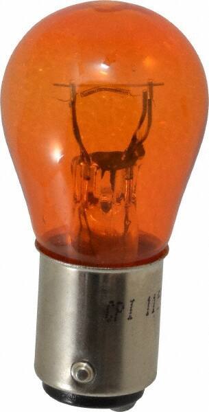 Value Collection - 12 Volt, Park & Signal Automotive Miniature Lamp - 26.88/8.26 Watt, Amber - Americas Industrial Supply