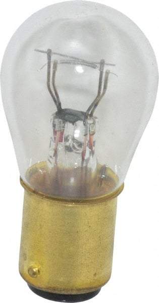 Value Collection - 12 Volt, Stop & Tail Automotive Miniature Lamp - 26.88/6.86 Watt, Clear - Americas Industrial Supply