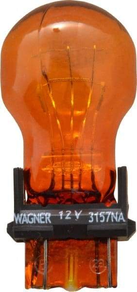 Value Collection - 12 Volt, Park & Signal Automotive Miniature Lamp - 26.88/8.26 Watt, Amber - Americas Industrial Supply