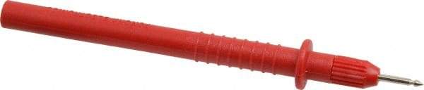 Pomona - Red Electrical Test Equipment Probe - Use with Digital Multimeters - Americas Industrial Supply