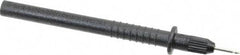 Pomona - Black Electrical Test Equipment Probe - Use with Digital Multimeters - Americas Industrial Supply