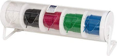 Alpha Wire - 24 AWG, 7 Strand, 500' OAL, Hook Up Wire - Black, Blue, Green, Red & White PVC Jacket, 0.059" Diam - Americas Industrial Supply