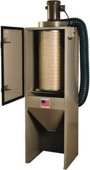 Value Collection - 1-1/2 hp, 600 CFM Sandblaster Dust Collector - 76" High x 21" Diam - Americas Industrial Supply