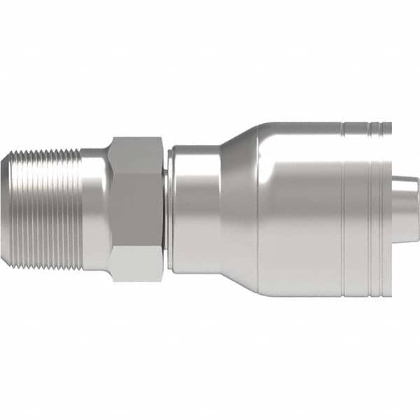 Eaton - Hydraulic Hose Fittings & Couplings Type: Male Pipe, Rigid Hose Diameter: 1/2 (Inch) - Americas Industrial Supply