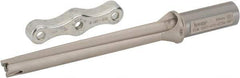 Iscar - 0.591 to 5/8" Diam, 8xD, 4.72" Max Depth, 3/4" Shank Diam, 7.35" OAL, Replaceable Tip Drill - IDI-SG, IDI-SK Insert, 15 Seat Size, DCM Toolholder, Series ChamDrill - Americas Industrial Supply