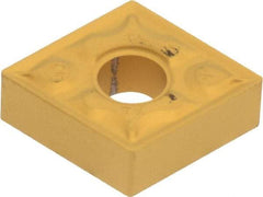 Iscar - CNMG431 TF Grade IC9250 Carbide Turning Insert - TiCN/Al2O3/TiN Finish, 80° Diamond, 1/2" Inscr Circle, 3/16" Thick, 1/64" Corner Radius - Americas Industrial Supply