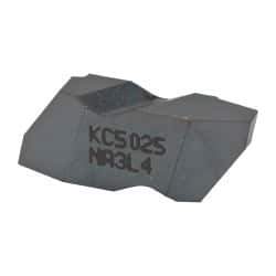 Kennametal - NA3 Grade KC5025, Internal/External Acme Threading Insert - 4 TPI Int Pitch, Left Hand Insert, TiAlN Finish, Carbide - Americas Industrial Supply