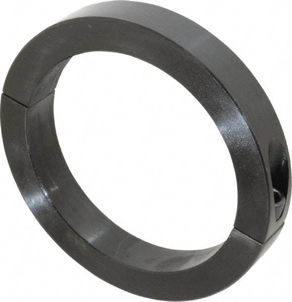 Climax Metal Products - 4-1/4" Bore, Steel, Two Piece Clamp Collar - 5-1/2" Outside Diam, 7/8" Wide - Americas Industrial Supply