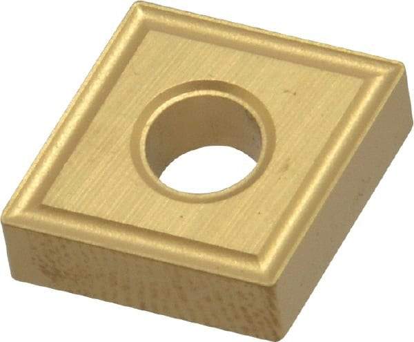 Kennametal - CNMG431 Grade KC850 Carbide Turning Insert - TiC/TiCN/TiN Finish, 80° Diamond, 1/2" Inscr Circle, 3/16" Thick, 1/64" Corner Radius - Americas Industrial Supply