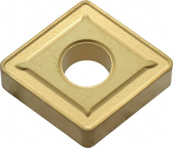 Kennametal - CNMG644 Grade KC850 Carbide Turning Insert - TiC/TiCN/TiN Finish, 80° Diamond, 3/4" Inscr Circle, 1/4" Thick, 1/16" Corner Radius - Americas Industrial Supply