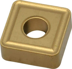 Kennametal - SNMG434 Grade KC850 Carbide Turning Insert - TiC/TiCN/TiN Finish, 90° Square, 1/2" Inscr Circle, 3/16" Thick, 1/16" Corner Radius - Americas Industrial Supply