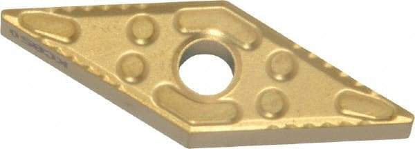 Kennametal - VNMG331 P Grade KC850 Carbide Turning Insert - TiC/TiCN/TiN Finish, 35° Diamond, 3/8" Inscr Circle, 3/16" Thick, 1/64" Corner Radius - Americas Industrial Supply