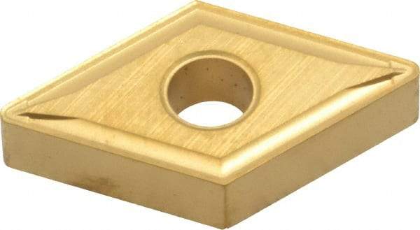 Kennametal - DNMG432 K Grade KC850 Carbide Turning Insert - TiC/TiCN/TiN Finish, 55° Diamond, 1/2" Inscr Circle, 3/16" Thick, 1/32" Corner Radius - Americas Industrial Supply