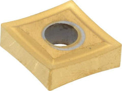 Kennametal - CNGP431 Grade KC730 Carbide Turning Insert - TiN Finish, 80° Diamond, 1/2" Inscr Circle, 3/16" Thick, 1/64" Corner Radius - Americas Industrial Supply