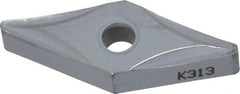 Kennametal - VNMP332 Grade K313 Carbide Turning Insert - Uncoated, 35° Diamond, 3/8" Inscr Circle, 3/16" Thick, 1/32" Corner Radius - Americas Industrial Supply