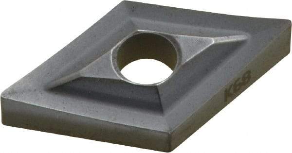 Kennametal - DNMP431 Grade K68 Carbide Turning Insert - Uncoated, 55° Diamond, 1/2" Inscr Circle, 3/16" Thick, 1/64" Corner Radius - Americas Industrial Supply