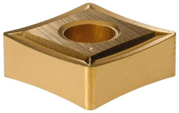Kennametal - SNMP432 K Grade KC850 Carbide Turning Insert - TiC/TiCN/TiN Finish, 90° Square, 1/2" Inscr Circle, 3/16" Thick, 1/32" Corner Radius - Americas Industrial Supply