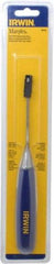 Irwin - 10-3/4" OAL x 1/8" Blade Width Wood Chisel - Polypropylene Handle - Americas Industrial Supply