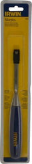 Irwin - 10-3/4" OAL x 3/8" Blade Width Wood Chisel - Polypropylene Handle - Americas Industrial Supply