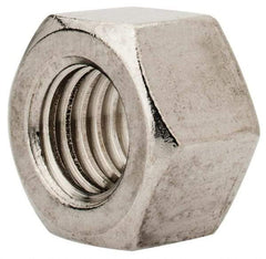 Value Collection - M12x1.75 Metric Coarse Stainless Steel Right Hand Heavy Hex Nut - 19mm Across Flats, 12mm High, Uncoated - Americas Industrial Supply