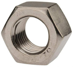 Value Collection - M16x2.00 Metric Coarse Stainless Steel Right Hand Heavy Hex Nut - 24mm Across Flats, 16mm High, Uncoated - Americas Industrial Supply