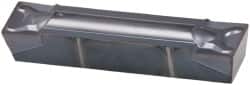 Kennametal - 250I06G GMN Grade KC5010, 6.35mm Cutting Width Carbide Grooving Insert - 4.7mm Max Depth of Cut, Neutral, 0.4mm Corner Radius, TiAlN Finish - Americas Industrial Supply
