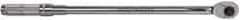 Paramount - 1/2" Drive Micrometer Type Ratchet Head Torque Wrench - 74.6 N/m to 346 N/m Torque, 25" OAL, 1 Ft/Lb Graduation - Americas Industrial Supply