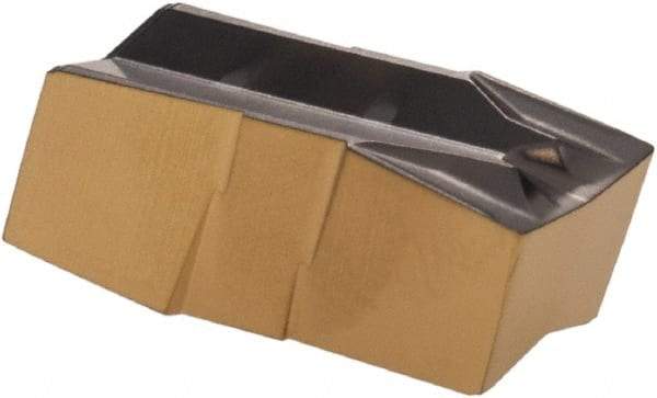 Iscar - 590020GIF Grade IC808, 5.9mm Cutting Width Carbide Grooving Insert - 13mm Max Depth of Cut, Neutral, 0.2mm Corner Radius, TiAlN Finish - Americas Industrial Supply