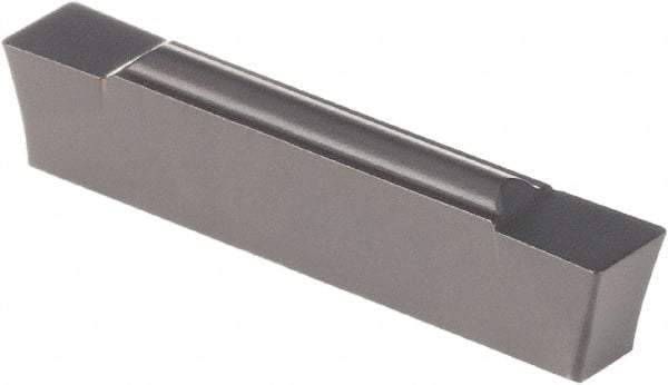Kennametal - 0305G B Grade KC9320, 3.05mm Cutting Width Carbide Grooving Insert - 3.51mm Max Depth of Cut, Neutral, 0.2mm Corner Radius, TiCN/Al2O3 Finish - Americas Industrial Supply