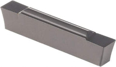 Kennametal - 0305G B Grade KC9320, 3.05mm Cutting Width Carbide Grooving Insert - 3.51mm Max Depth of Cut, Neutral, 0.2mm Corner Radius, TiCN/Al2O3 Finish - Americas Industrial Supply