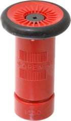Made in USA - 1" Hose Diam NPSH Constant Flow Hose Nozzle - 22 Max GPM, Polyurethane, 100 psi - Americas Industrial Supply