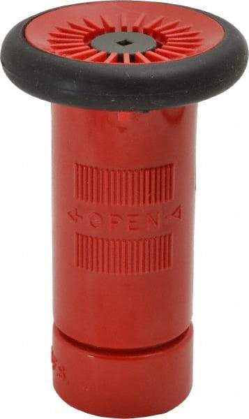 Made in USA - 3/4" Hose Diam GHT Constant Flow Hose Nozzle - 8 Max GPM, Polyurethane, 100 psi - Americas Industrial Supply