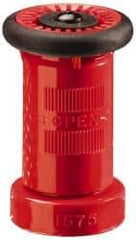 Made in USA - 2" Hose Diam NPSH Constant Flow Hose Nozzle - 150 Max GPM, Polyurethane, 100 psi - Americas Industrial Supply
