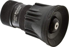 Made in USA - 3/4" Hose Diam GHT Constant Flow Hose Nozzle - 30 Max GPM, Polyurethane, 100 psi - Americas Industrial Supply