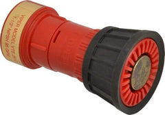 Value Collection - 1-1/2" Hose Diam NPSH Constant Flow Hose Nozzle - 95 Max GPM, Polyurethane, 100 psi - Americas Industrial Supply