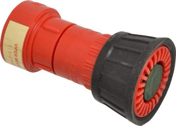 Value Collection - 1-1/2" Hose Diam NST Constant Flow Hose Nozzle - 95 Max GPM, Polyurethane, 100 psi - Americas Industrial Supply